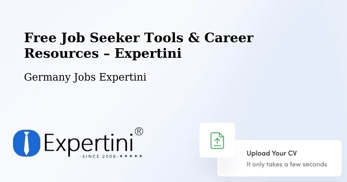Free Job Seeker Tools & Career Resources – Augsburg - Augsburg, Germany Jobs Expertini
