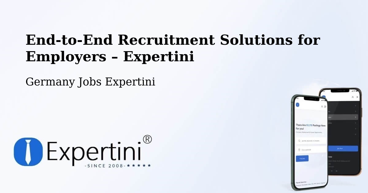 Recruitment Solutions for Employers – Augsburg - Augsburg, Germany Jobs Expertini